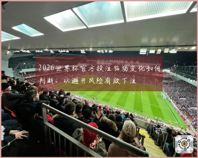 2026世界杯官方投注临场变化如何判断，以避开风险有效下注