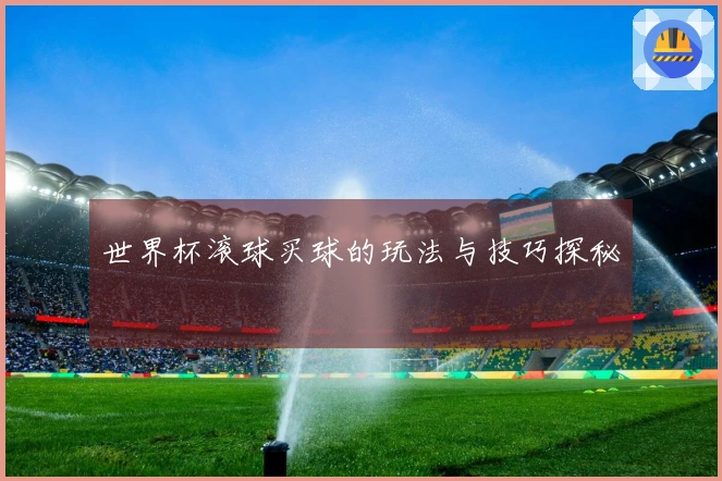 世界杯滚球买球的玩法与技巧探秘