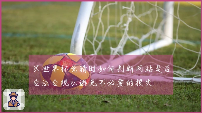 买世界杯竞猜时如何判断网站是否合法合规以避免不必要的损失